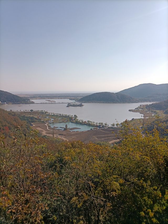 南北湖之鳥巢觀景平台。