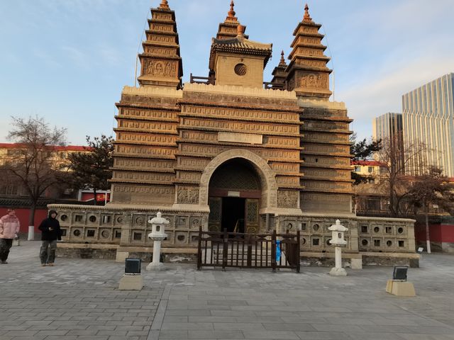 五塔寺，呼和浩特標誌性建築，有著獨一無二的地位