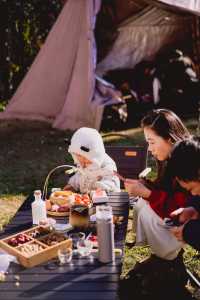 冬日暖陽和毛孩子一起花溪圍爐煮茶。
