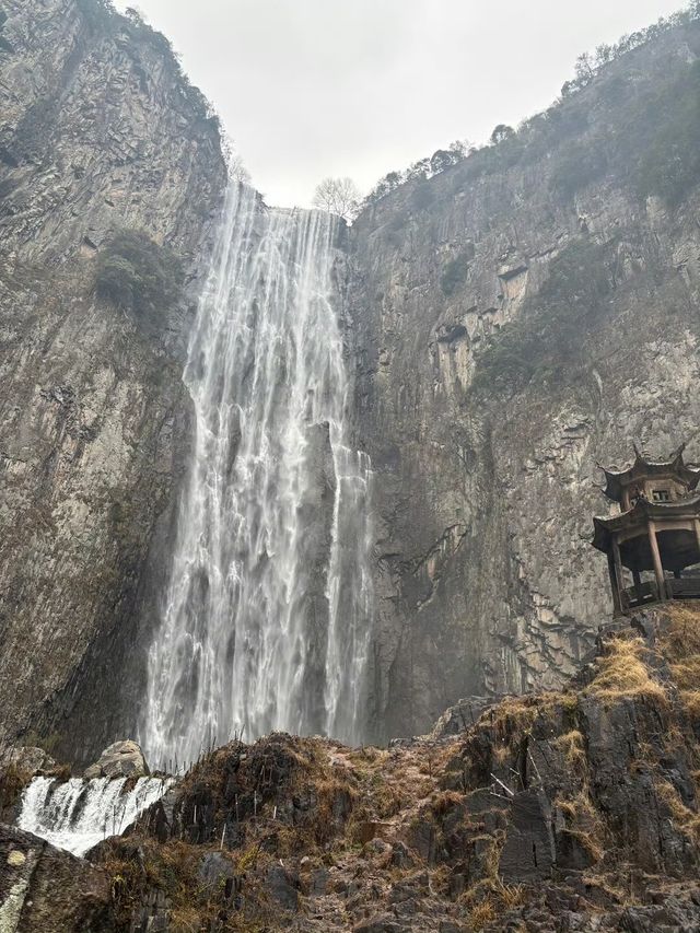 劉伯溫故里 溫州百丈漈 暴瀑淋身