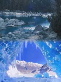 然烏湖的倒影和林海雪原真的絕美！