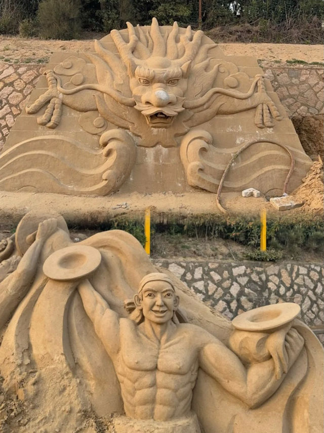舟山南沙｜闖進宮崎駿漫畫的夏日藍海與沙雕王國！