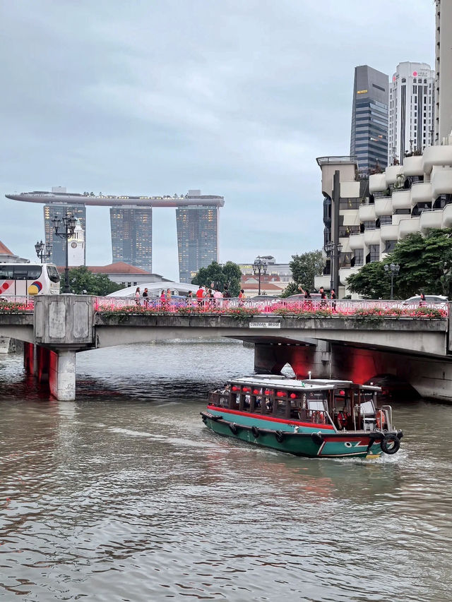 江河輕舟，浪漫之旅：新加坡河遊船