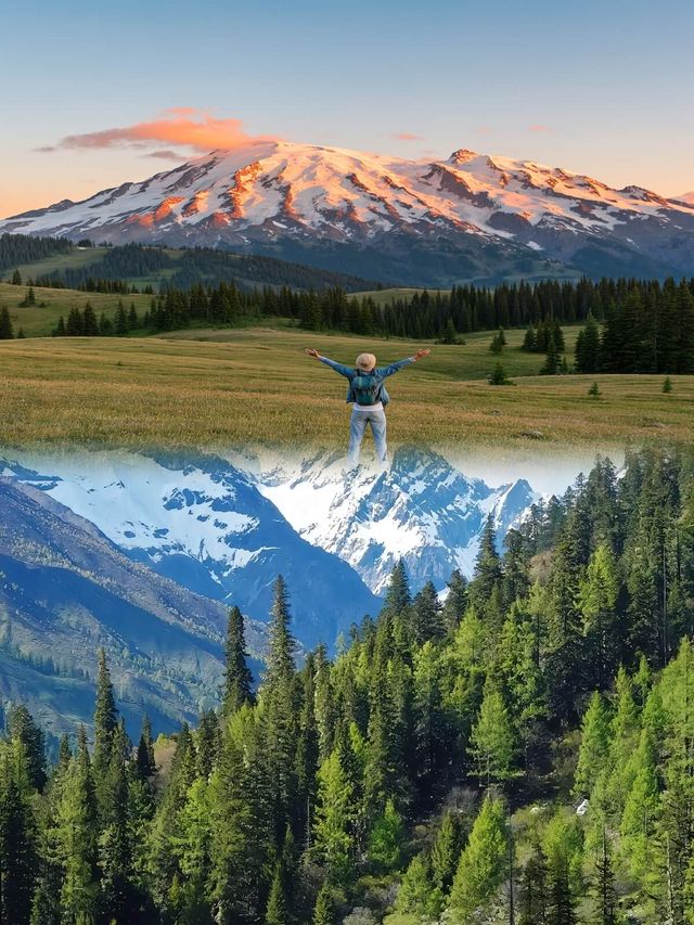 5月的四姑娘山就是封神級的美景