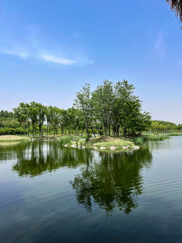 鄭州被嚴重低估嘅小眾公園！人少景靚