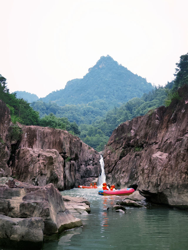 溫州人私藏！楠溪江石槽漂流爽到起飛🚣‍♀️
