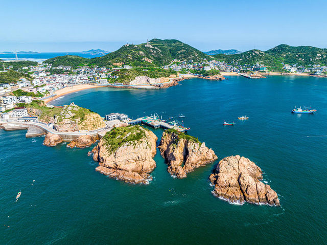 枸杞島 2 日自駕——藍海白屋與螢光海灘