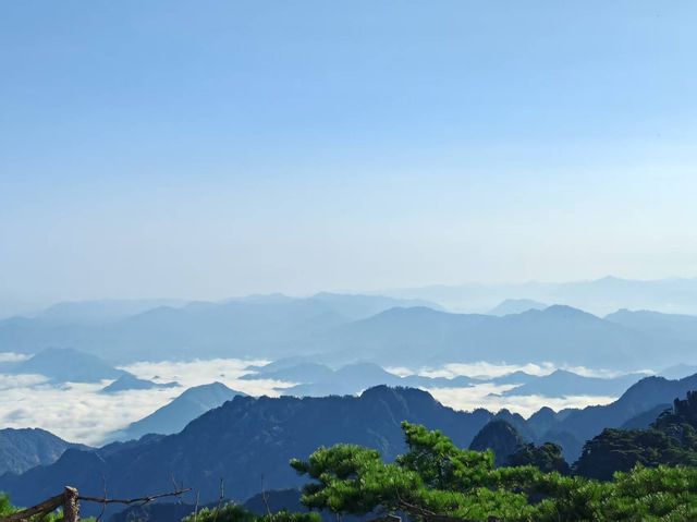 黃山美景帶娃輕鬆遊