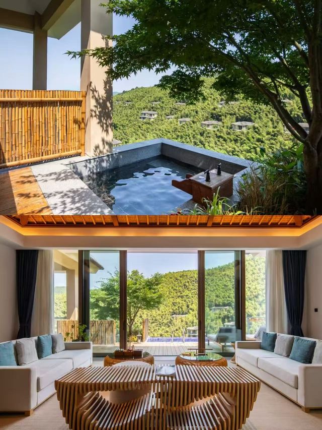 上海自駕3h住進竹海溫泉別墅，冬天幸福感拉滿