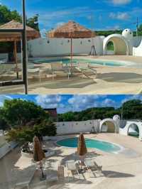 迪士尼10分鐘到!奶白城堡民宿,躺看泳池星空