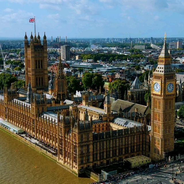 ロンドンの心臓部｜ビッグベンが刻む時の魔法⏰