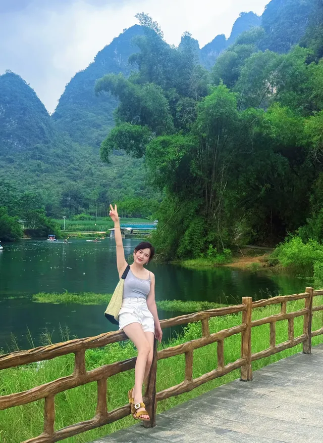 河池都安九靈天窗真的太美了