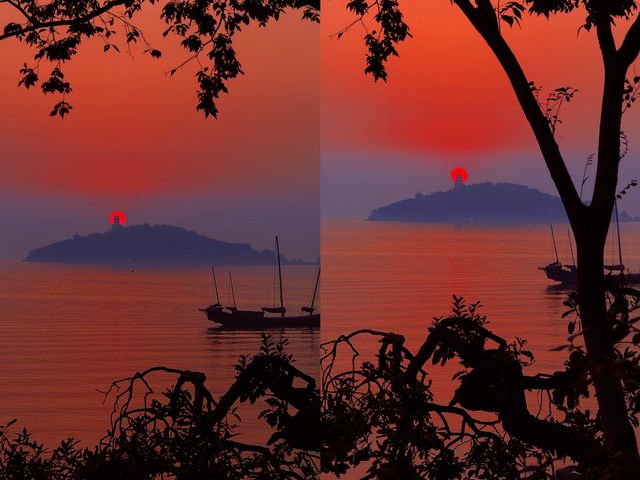 鼋頭渚賞日落必看