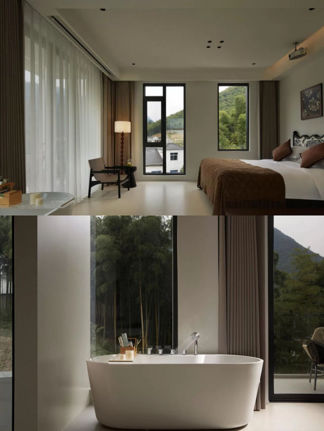 安吉新晉頂流！這家溫泉美宿，美到失語！