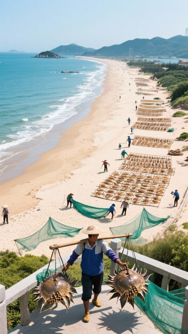 溫嶺彩色漁村+金沙灘｜闖入現實版童話世界說喜歡你的人可能很多