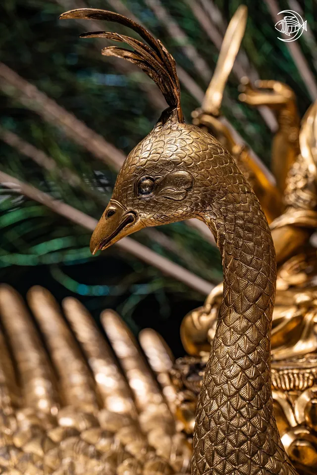 孔雀明王 上海博物館宋元明清銅器展