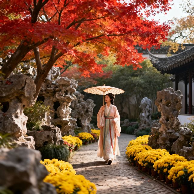 古都金秋尋色記