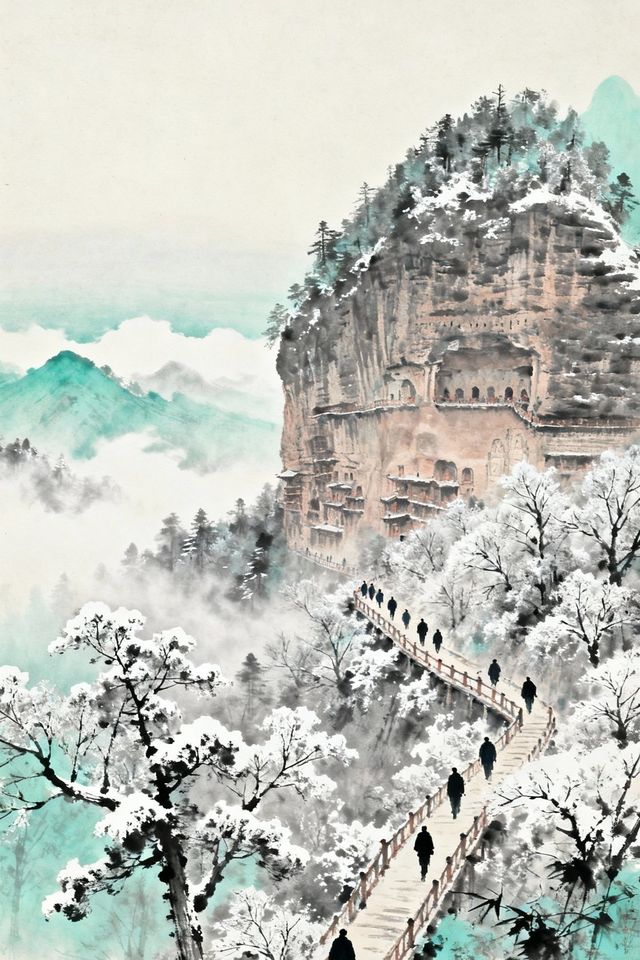 【冬日限定!麥積山大景區神仙福利來啦半價+免票玩轉隴東南 【冬日限定!麥積山大景區神仙福利來啦半價+免票玩轉隴東南