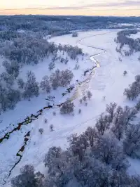 為什麼我才知道,冬季的烏蘭布統這麼美啊!
