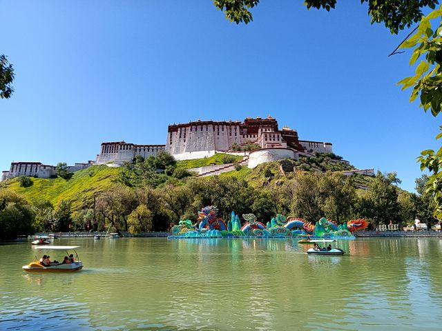 布達拉宮背面 布達拉宮背面