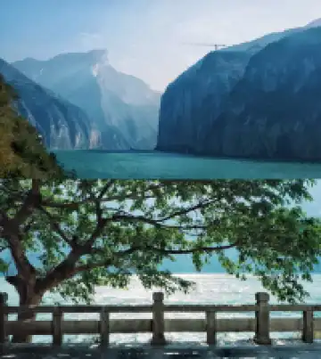 隱山𝟙𝟡|三峽之巔,煙光凝而暮山紫