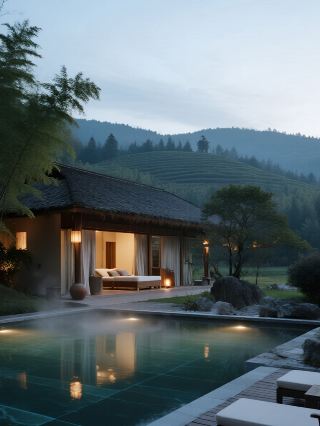 江浙沪の親子温泉の最高峰！ツリーハウスに泊まり、プライベート温泉に浸かり、山野の童話に出会う