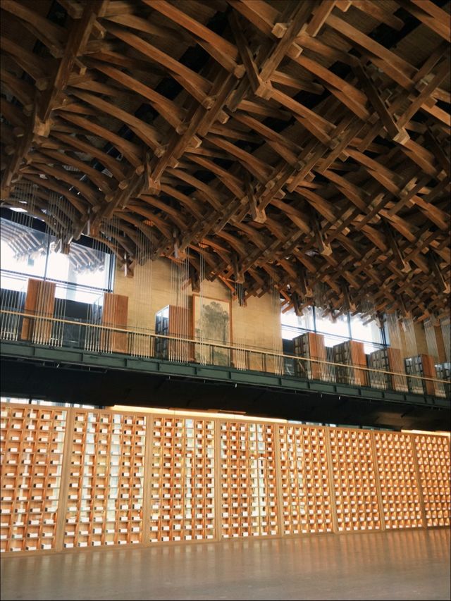 杭州國家版本館｜藏在良渚的中式美學天花板
