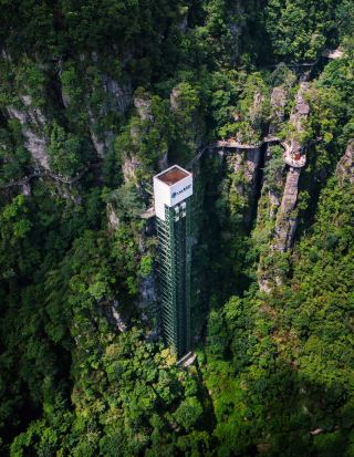 AIではない、広西のこの23℃の宝の山、エレベーターで雲の上へ直行、怠け者大喜び