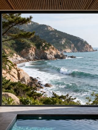 威海の海岸沿いのインスタ映えする素敵な宿に泊まり、親子で海辺の散策や遊びを心ゆくまで楽しもう