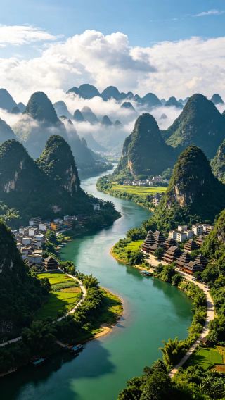 Thought Guilin was already beautiful until I went to Baise