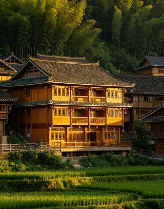 趙興東村の趣のあるゲストハウスに滞在し、家族で古き良き村を散策し、無形文化遺産を体験し、ゆったりとした旅程をお楽しみください。貴州省南東部の家族旅行にぴったりの隠れた名所です！趙興東村には、豊かな侗族の文化が息づいています。