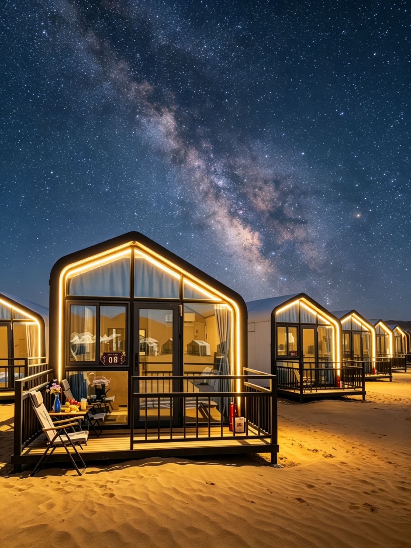 Zhongwei Desert Fengshen Homestay｜Stars Scatter Wildly, Sleep with the Entire Milky Way as Your Pillow
