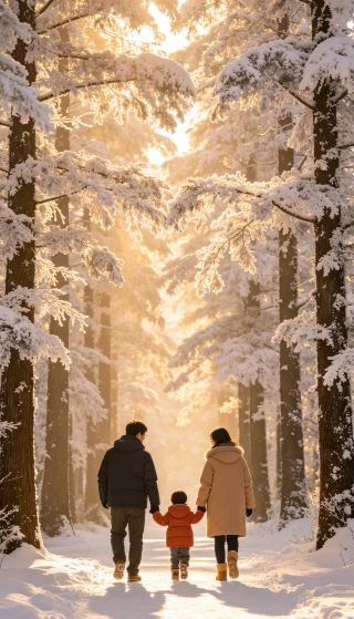 Noboribetsu's Winter Highlight! Frost-Covered Forest + Giant Brown Bears, A Healing Parent-Child Travel Guide