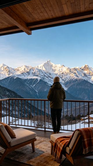 Yunyousanqiu | 270° Snow Mountain Water Mirror Luxury Resort