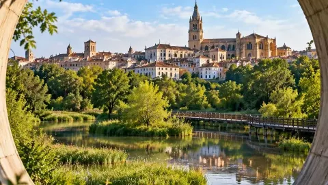 A Green City, a Medieval Heart Spanning a Millennium  If you are looking for a city that boasts a long history and is surrounded by natural beauty, then Vitoria — traveler post in Madrid
