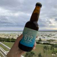 沖縄🏝久米島の海の玄関口⛴ 兼城港ターミナルで久米島ビール🍺