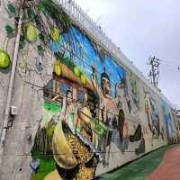 Songwol-dong fairy tale village หมู่บ้านสีรุ้ง