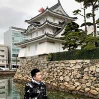 找不到天守閣的高松城-玉藻公園