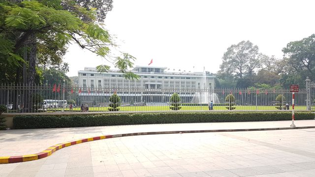 Tour into The Independence Palace, Vietnam