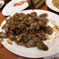西貢望住晚霞食海鮮