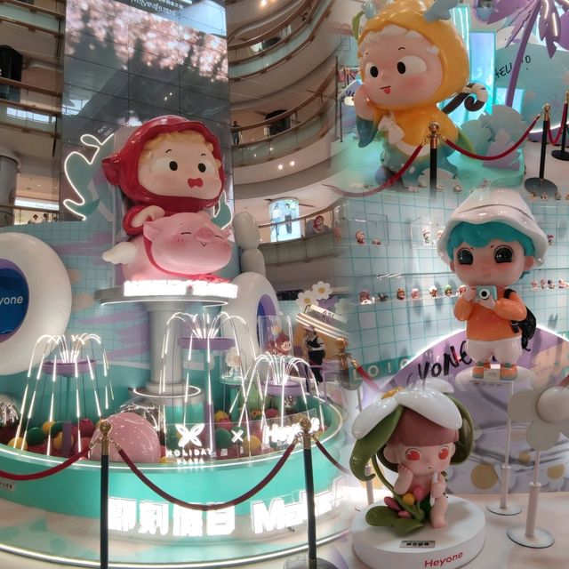 打卡深圳益田假日廣場 "Hey one"華南首展