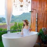 ที่พักเต็นท์กระโจมส่วนตัววิวสวยบรรยากาศดีมาก