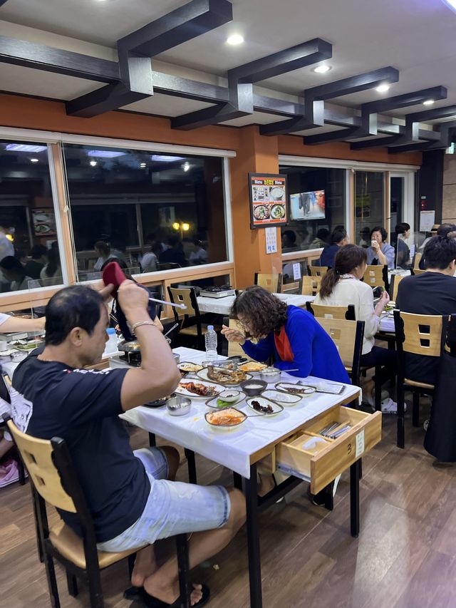 韓国【江陵】有名地の美味しいスンドゥブ屋さん
