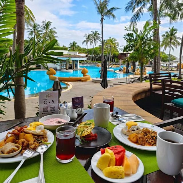 🏨華欣希爾頓度假酒店😆海天一色的度假天堂！🌊🌴 