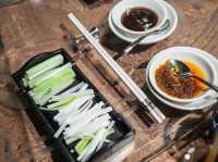 ชิมเป็ดปักกิ่งฮ่องกง ที่ Man Ho 