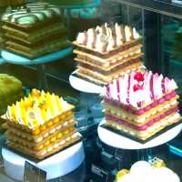 Caught by these beautiful cakes and pastries 