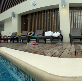 一年四季室內泳池🏊🏼‍♀️室外泳池就在這裏🏊🏻‍♂️