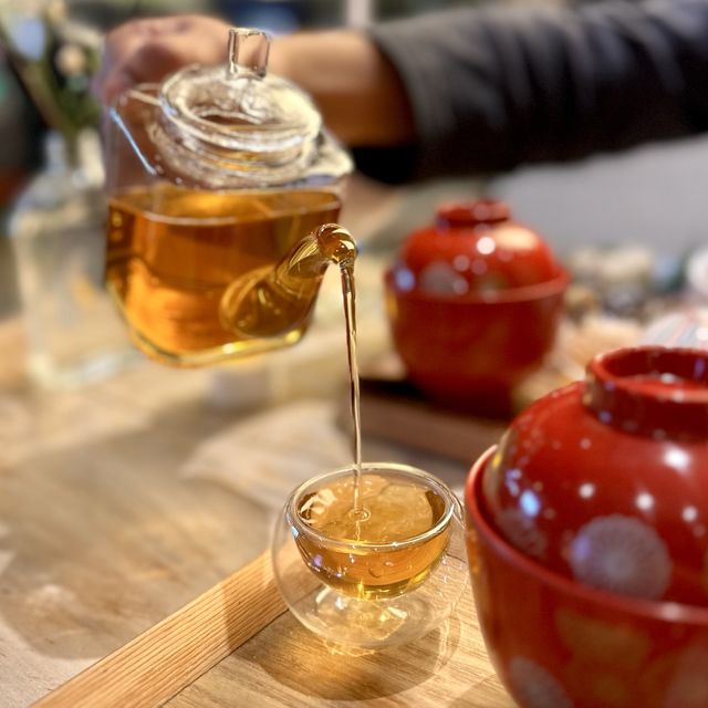 花與茶的休憩空間