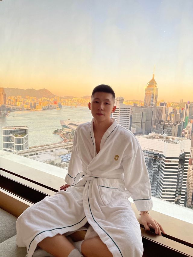 港島香格里拉🌆雅致老錢風，絕美维港日落海景