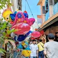 Concubine Lane, a tourist hotspot of Ipoh.